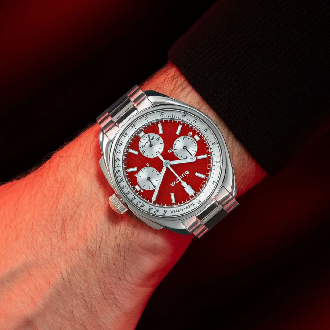Bulova Lunar Pilot 43.5mm Vermelho 96K115