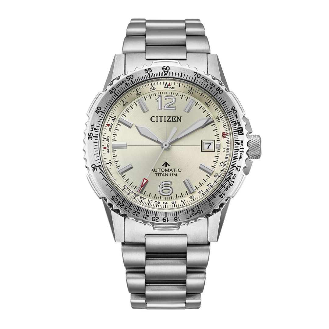 Citizen Promaster NavyHawk Titanium Automático Creme NK0040-58P