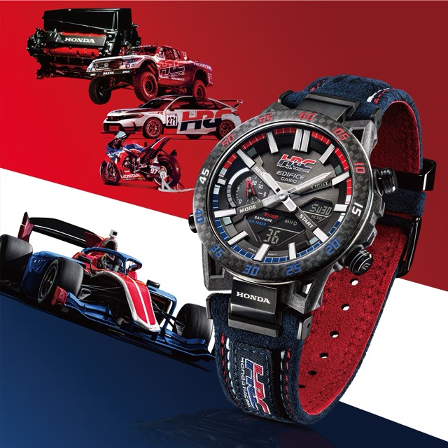 Casio Edifice × Honda Racing Sospensione Azul ECB-2000HR-1AJR