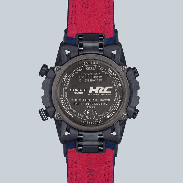 Casio Edifice × Honda Racing Sospensione Azul ECB-2000HR-1AJR - Imagem 6