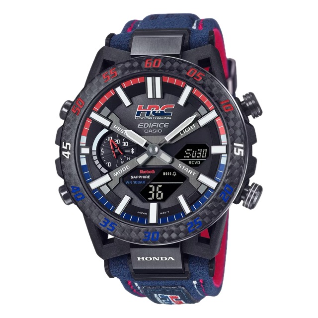 Casio Edifice × Honda Racing Sospensione Azul ECB-2000HR-1AJR