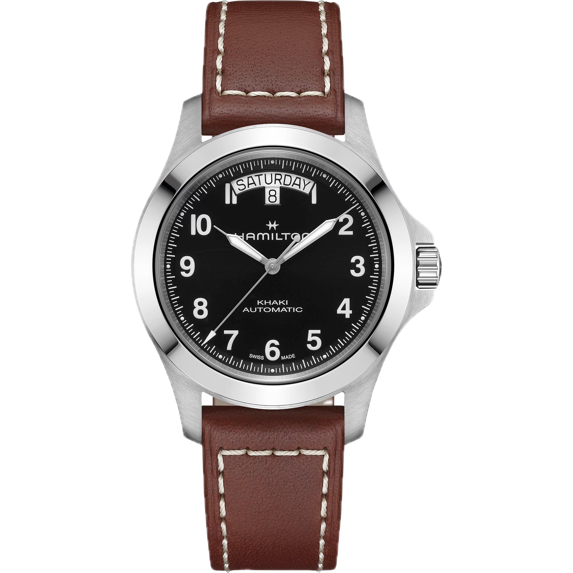 Hamilton Khaki King Day Date Preto 40mm H64475531