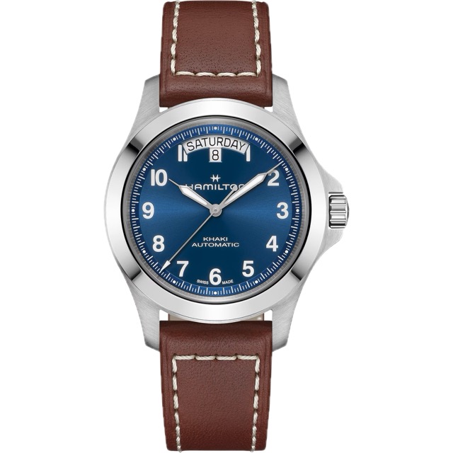Hamilton Khaki King Day Date Azul 40mm H64475540