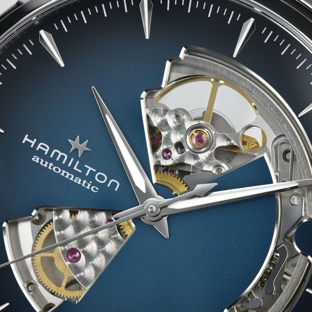 Hamilton Jazzmaster Open Heart Automatico 40mm Azul H32675140