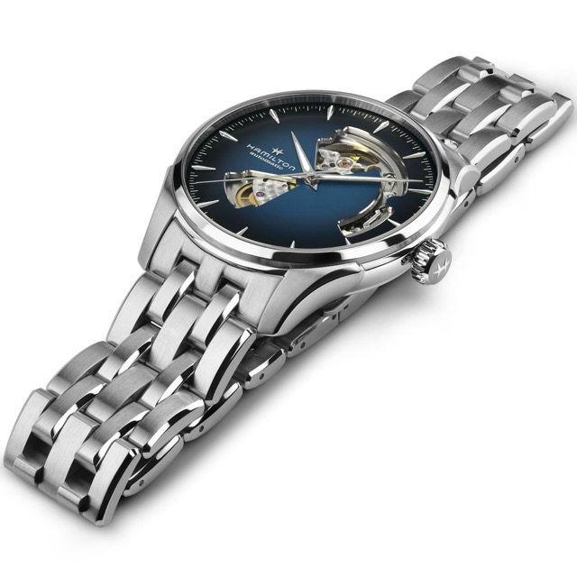 Hamilton Jazzmaster Open Heart Automatico 40mm Azul H32675140