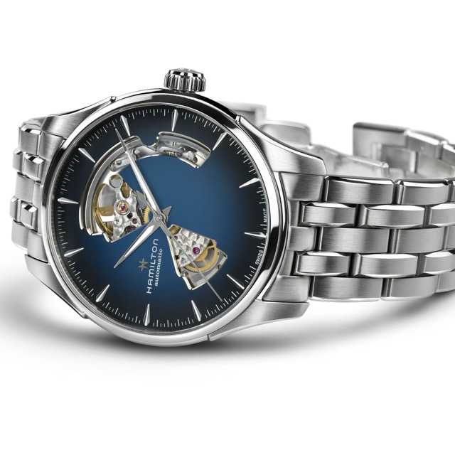 Hamilton Jazzmaster Open Heart Automatico 40mm Azul H32675140