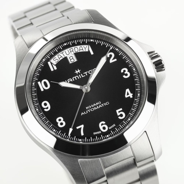 Hamilton Khaki King Day Date Preto 40mm H64475131
