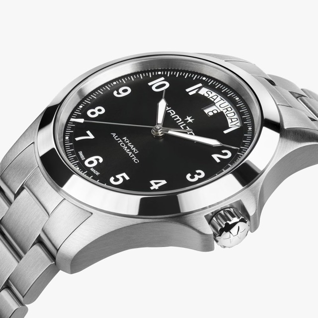 Hamilton Khaki King Day Date Preto 40mm H64475131
