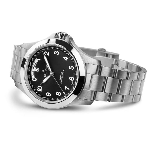 Hamilton Khaki King Day Date Preto 40mm H64475131