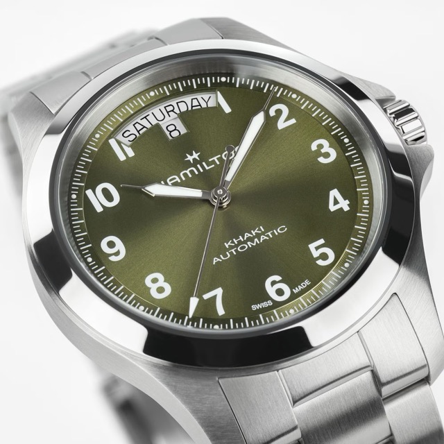 Hamilton Khaki King Day Date Verde 40mm H64475160