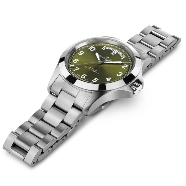 Hamilton Khaki King Day Date Verde 40mm H64475160