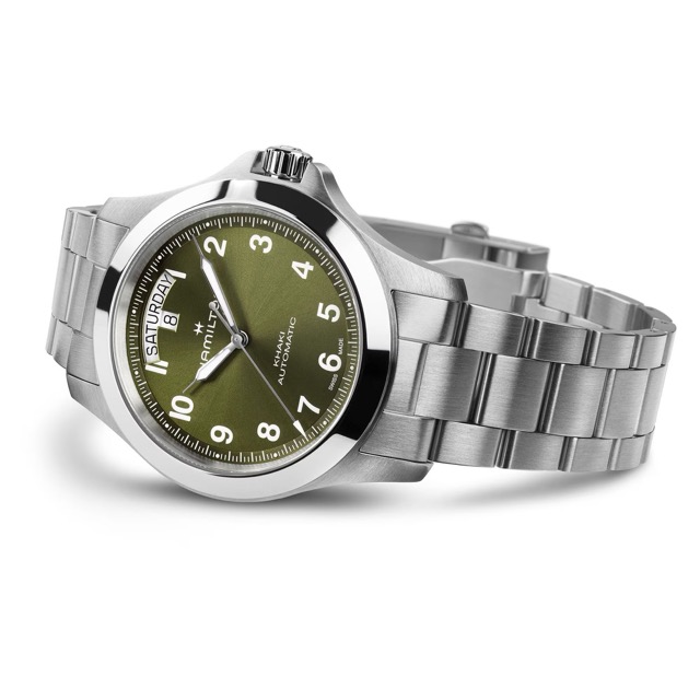 Hamilton Khaki King Day Date Verde 40mm H64475160