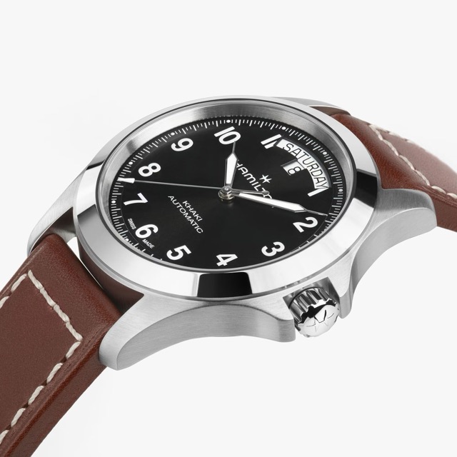 Hamilton Khaki King Day Date Preto 40mm H64475531