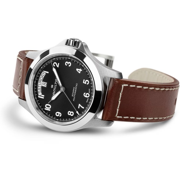Hamilton Khaki King Day Date Preto 40mm H64475531