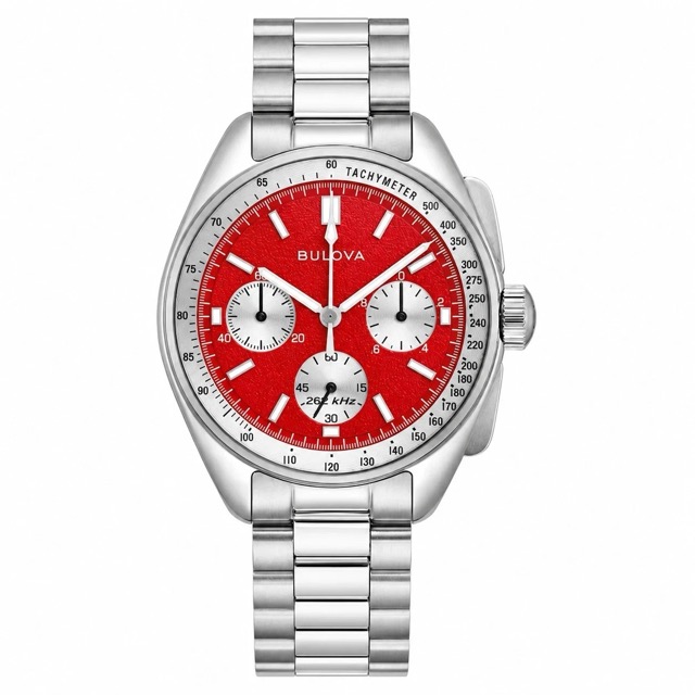 Bulova Lunar Pilot 43.5mm Vermelho 96K115