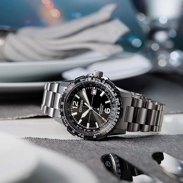 Citizen Promaster NavyHawk Titanium Automático Preto NK0044-57E