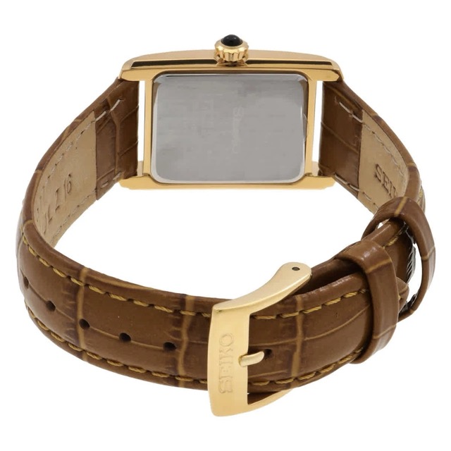 Seiko Square Classic Tank Feminino Perola SWR100